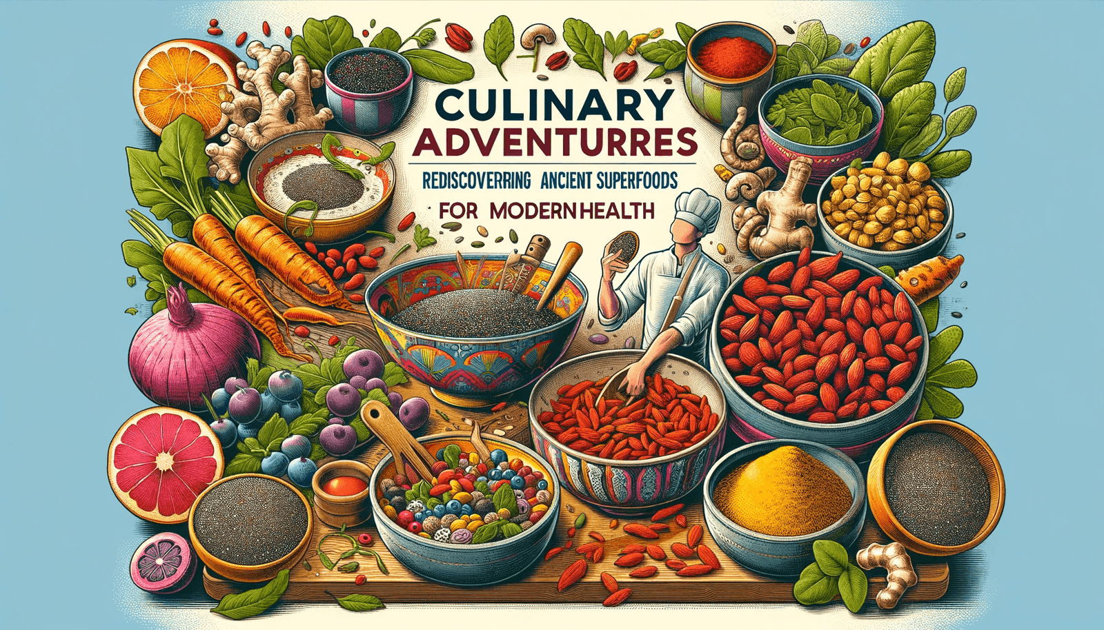 Culinary Adventures: Rediscovering Ancient Superfoods for Modern Health image
